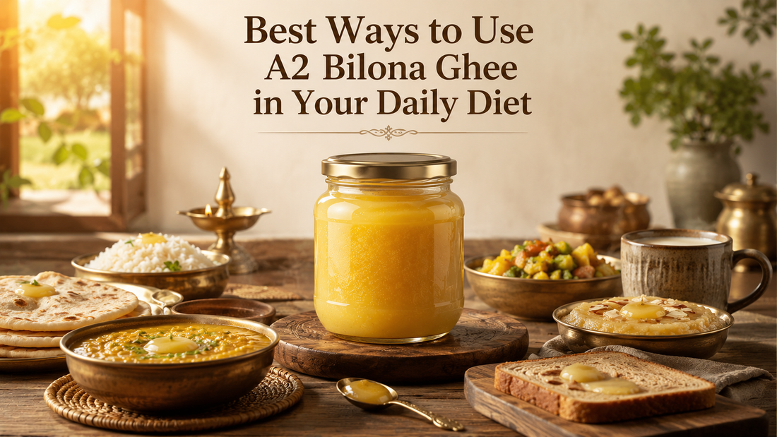 Best Ways to Use A2 Bilona Ghee in Your Daily Diet
