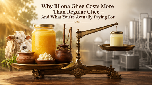 Why Bilona Ghee Costs More Than Regular Ghee — And What You’re Actually Paying For