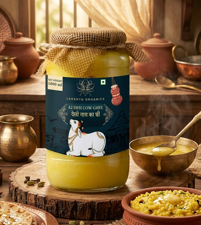 ORGANIC A2 DESI COW BILONA GHEE 1000ML