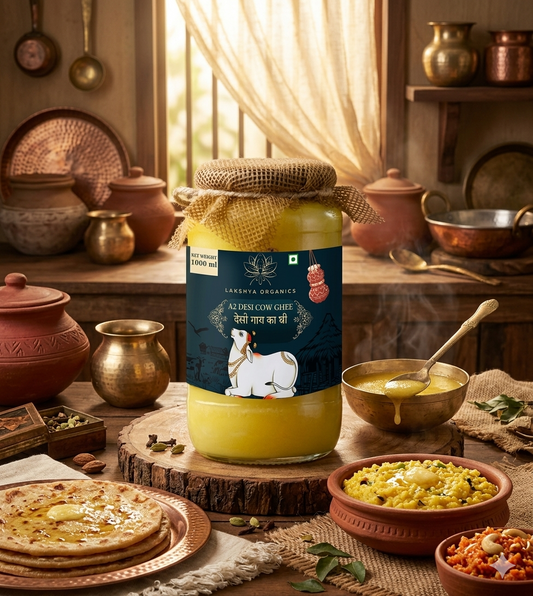 ORGANIC A2 DESI COW BILONA GHEE 1000ML