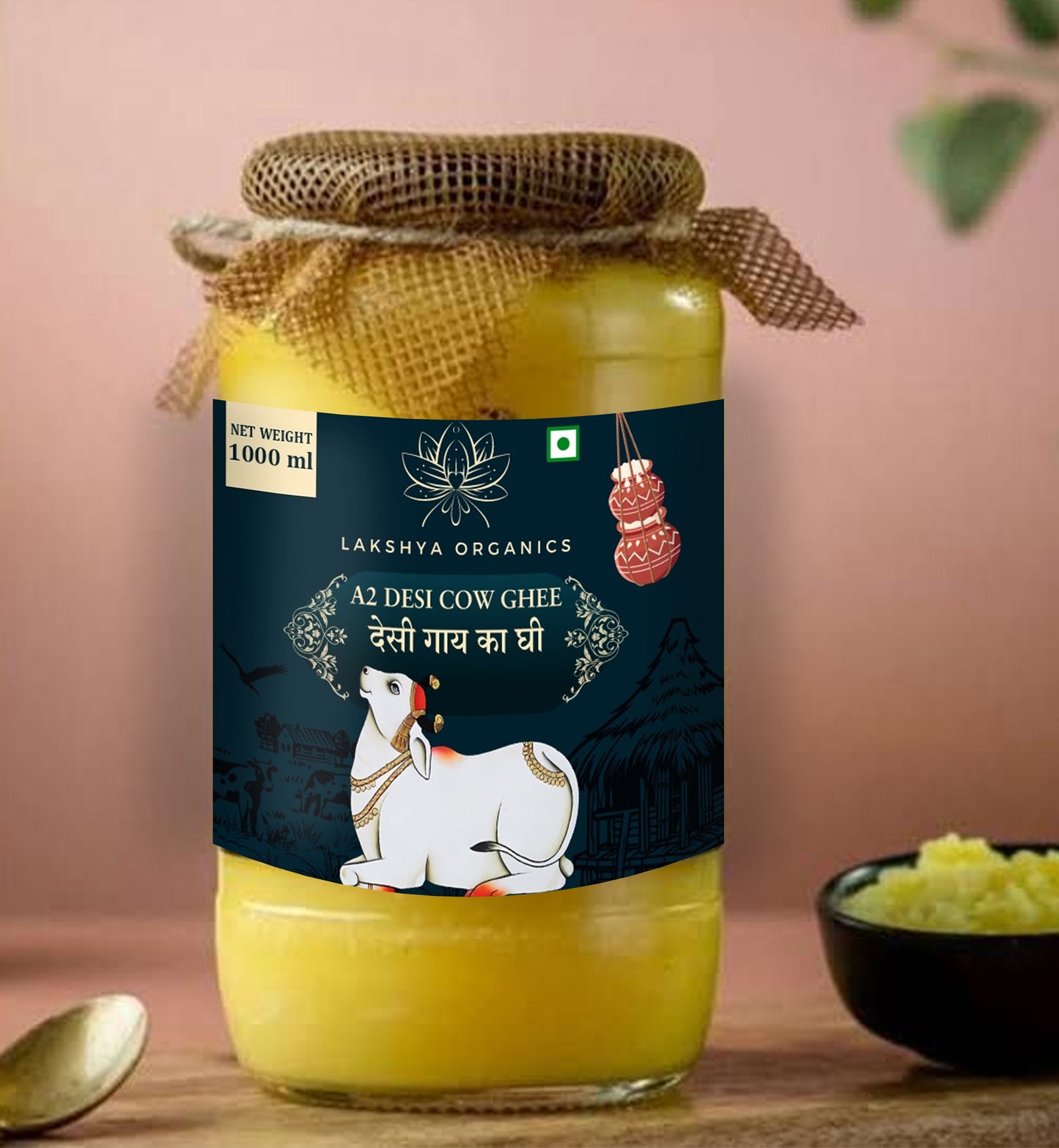 ORGANIC A2 DESI COW BILONA GHEE 1000ML