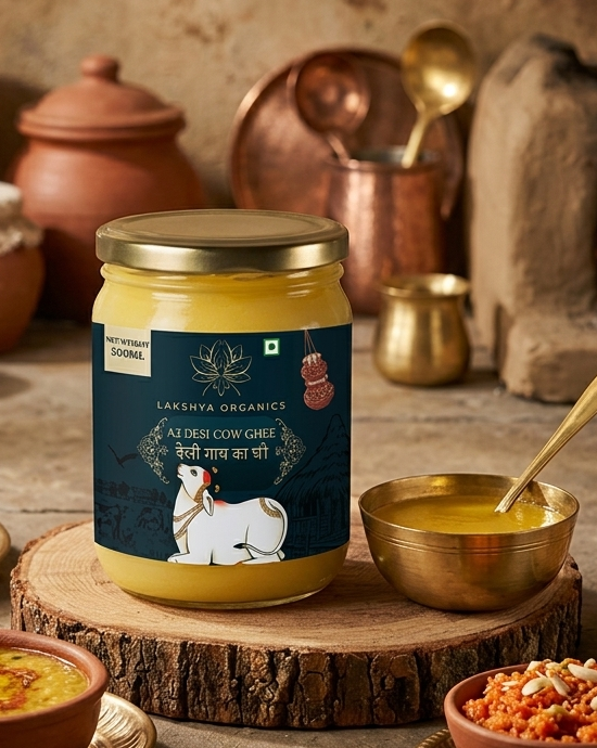ORGANIC A2 DESI COW BILONA GHEE 500ML